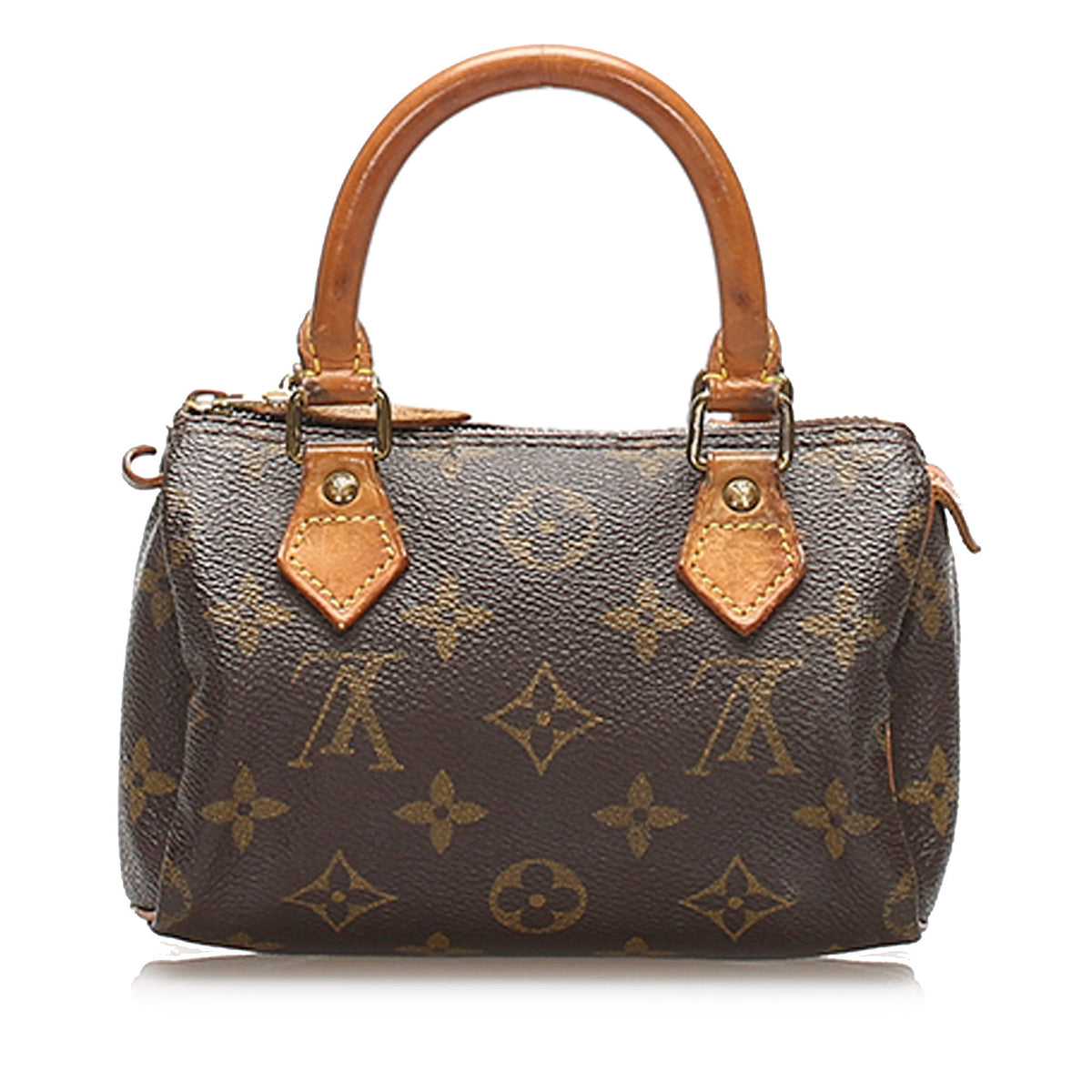 Louis-Vuitton Monogram Mini Speedy Brown