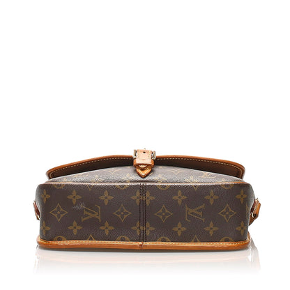 Louis-Vuitton Monogram Sologne Brown