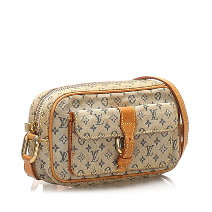 Louis-Vuitton Monogram Mini Lin Juliette MM Blue