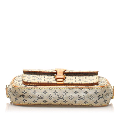Louis-Vuitton Monogram Mini Lin Juliette MM Blue