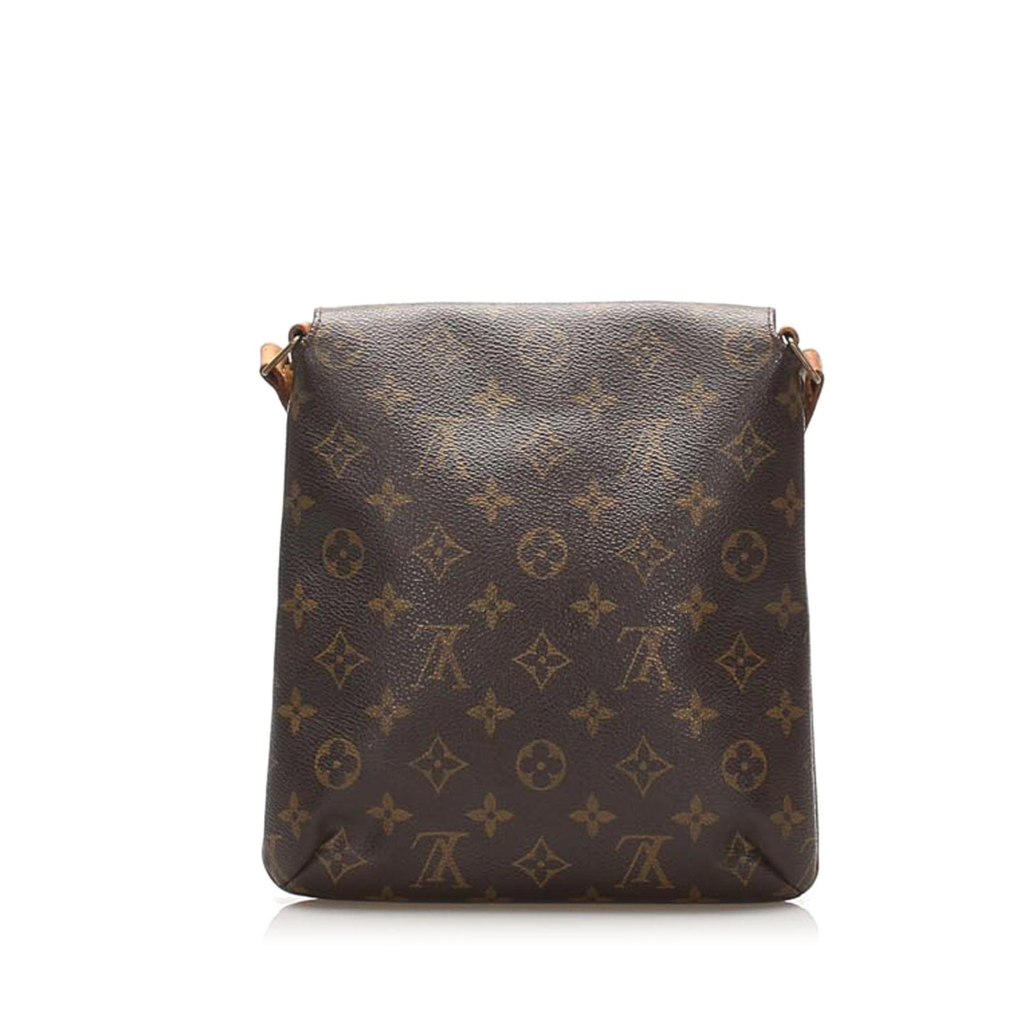 Louis-Vuitton Louis Vuitton Monogram Musette Salsa Short Strap Brown