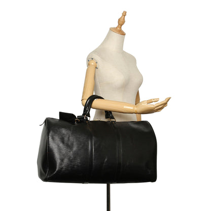 Louis-Vuitton Epi Keepall 50 Black