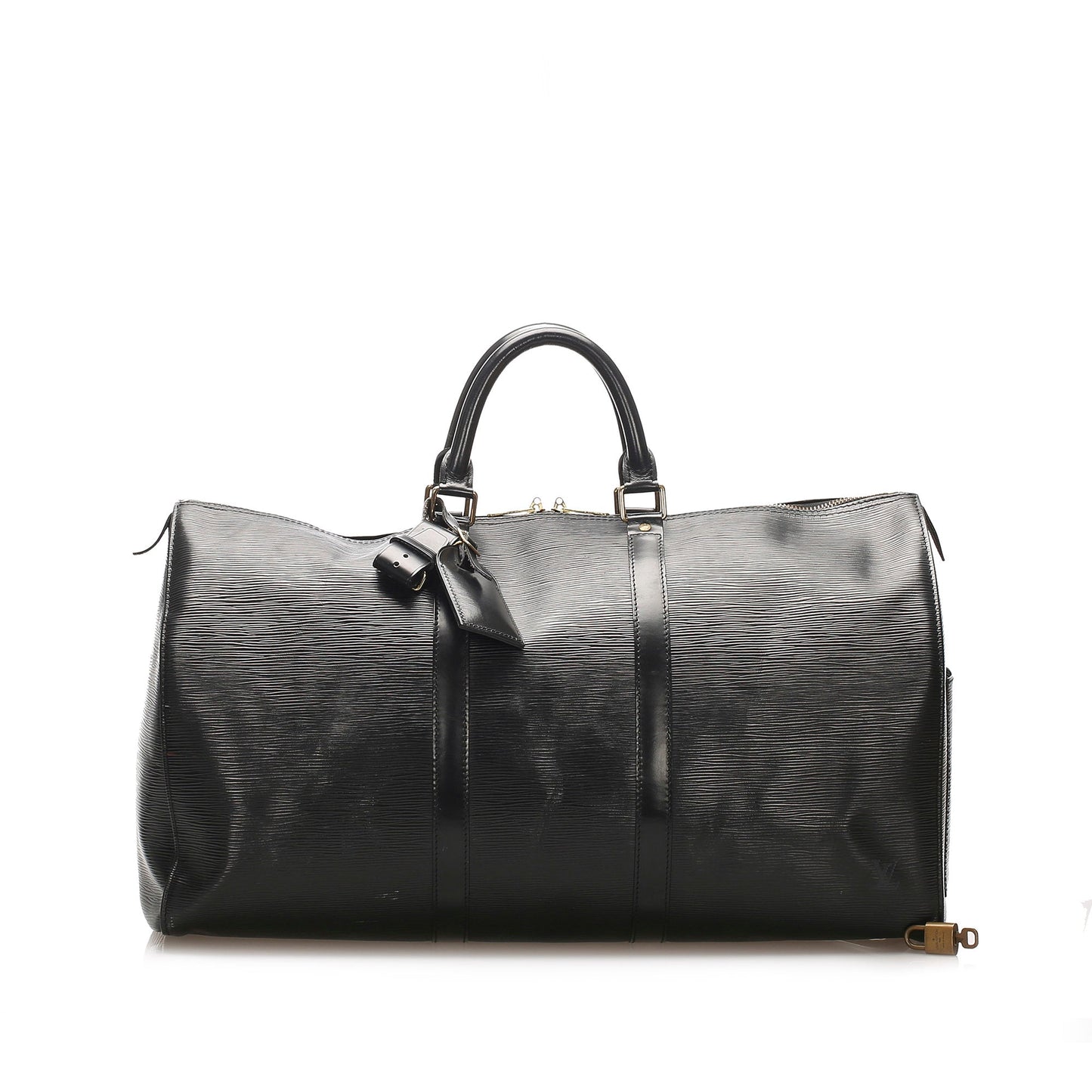 Louis-Vuitton Epi Keepall 50 Black