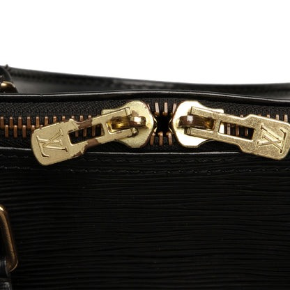 Louis-Vuitton Epi Keepall 50 Black