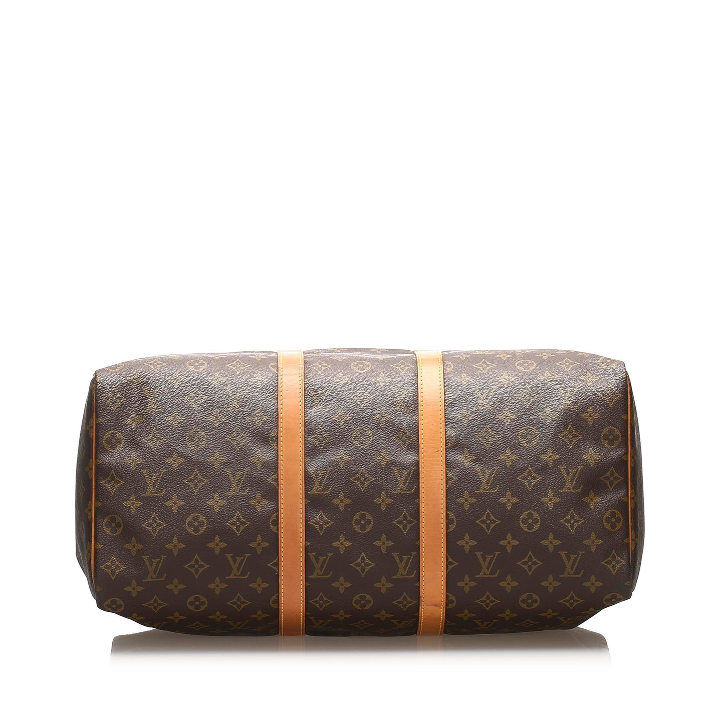 Louis-Vuitton Monogram Keepall 50 Brown