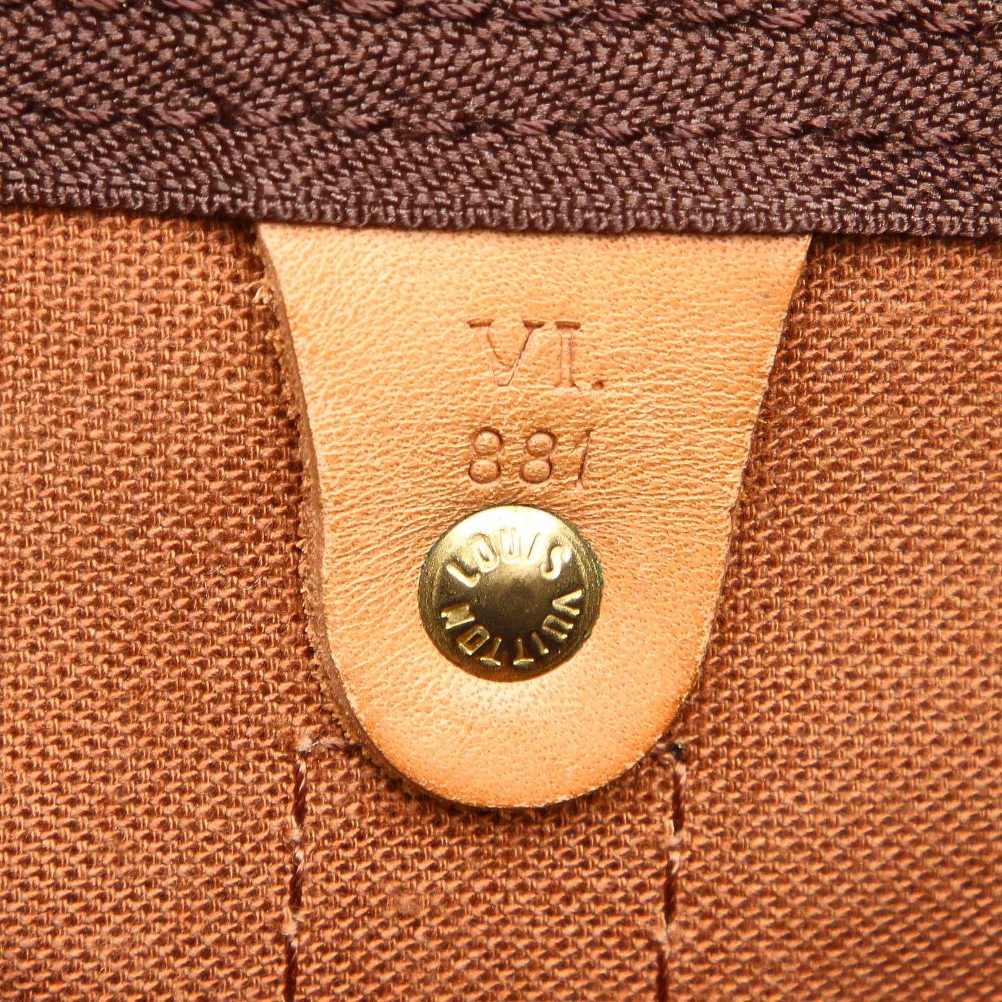 Louis-Vuitton Monogram Keepall 50 Brown