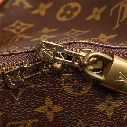 Louis-Vuitton Monogram Keepall 50 Brown