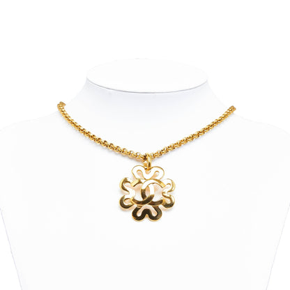 Chanel CC Pendant Necklace Costume Necklace