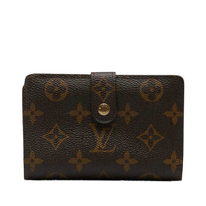 Louis Vuitton Monogram Porte Monnaie Billets Viennois Small Wallets