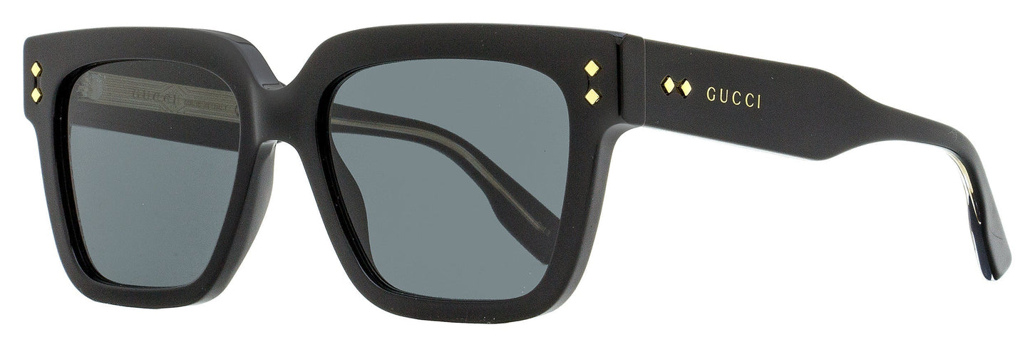Gucci Men's Square Sunglasses GG1084S 001 Black/Gold 54mm