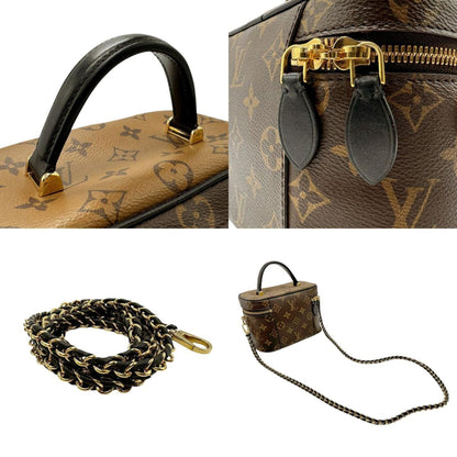 Louis Vuitton  Monogram Reverse Handbag Shoulder Bag