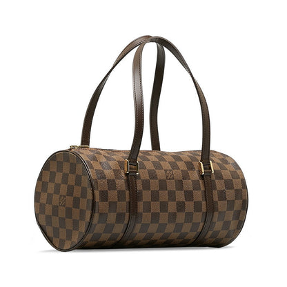 Louis Vuitton Damier Papillon 30 Handbag N51303 Brown PVC Leather Ladies