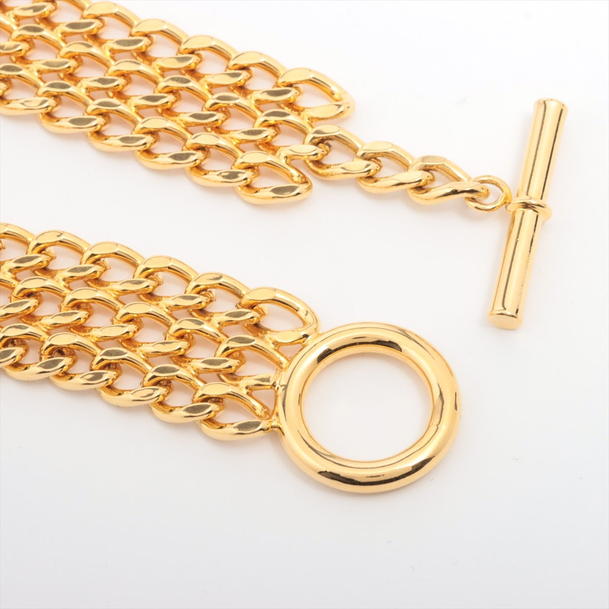 Chanel LOGO 98P Chain Belt GP KIDS WOakSHIP WORKSHIP WORKSHIP