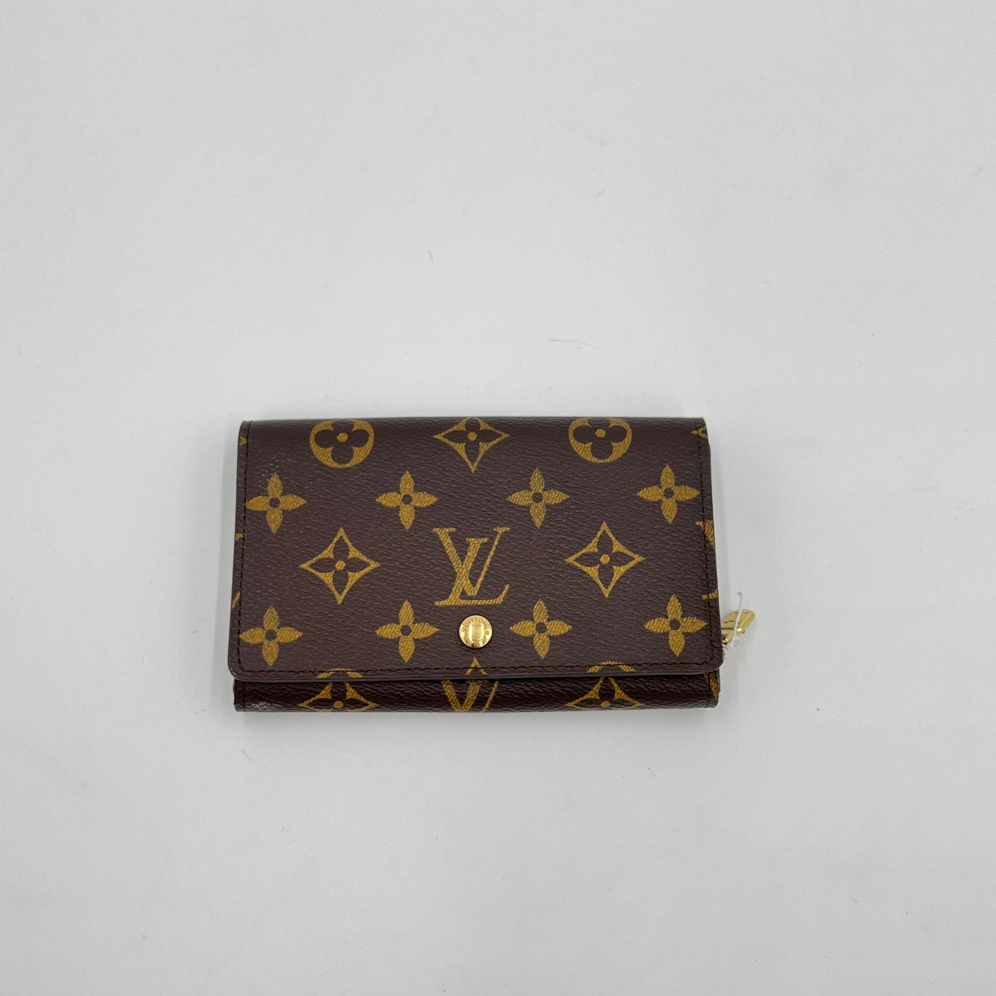 Louis Vuitton | Bags | Louis Vuitton Vintage Monogram Tresor Wallet Compact Snap Front Classic France AG370O