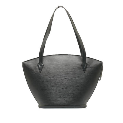 Louis Vuitton Epic Sanjack Shopping Handbag M52262 Noir Black Leather Lady Louis Vuitton