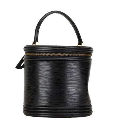 Louis Vuitton  Noir Leather Handbag Vanity Bag