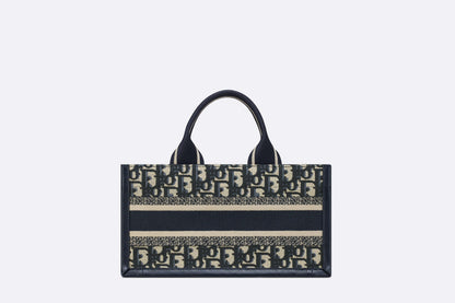 East-West Dior Book Tote with strap