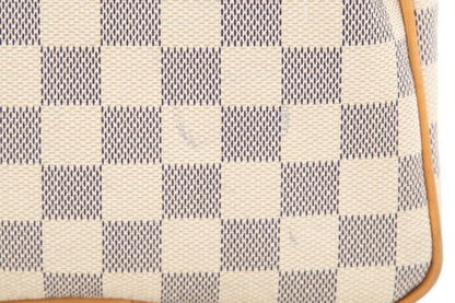 Louis Vuitton 2008 White Damier Speedy HandBag