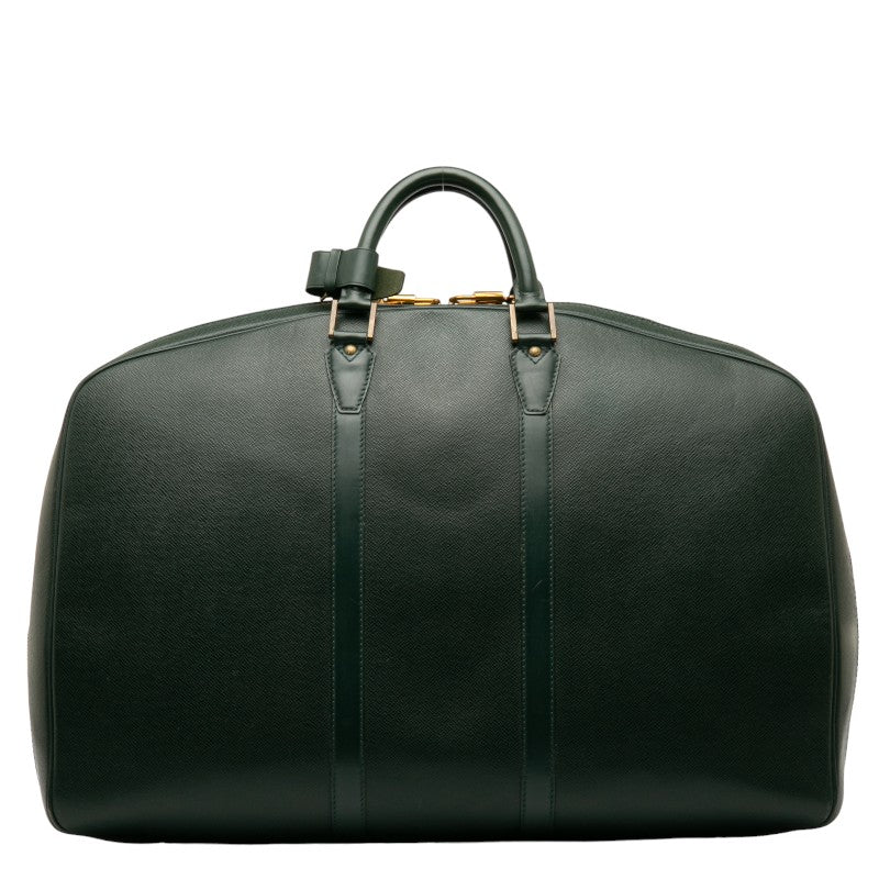 Louis Vuitton Taiga Boston Bag Travel Bag Leather Dark Green M30104