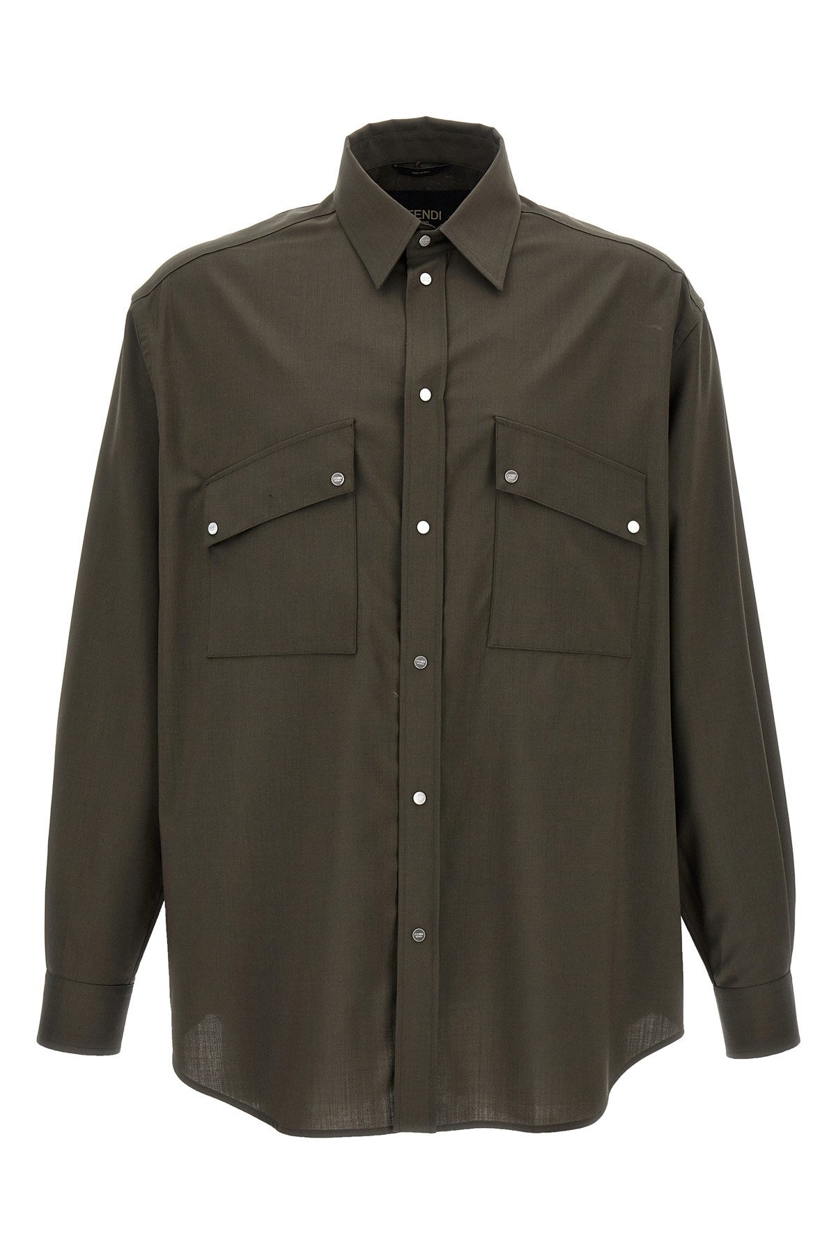 Fendi Men Wool Shirt