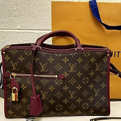 Louis Vuitton Popincourt PM Monogram Raisin