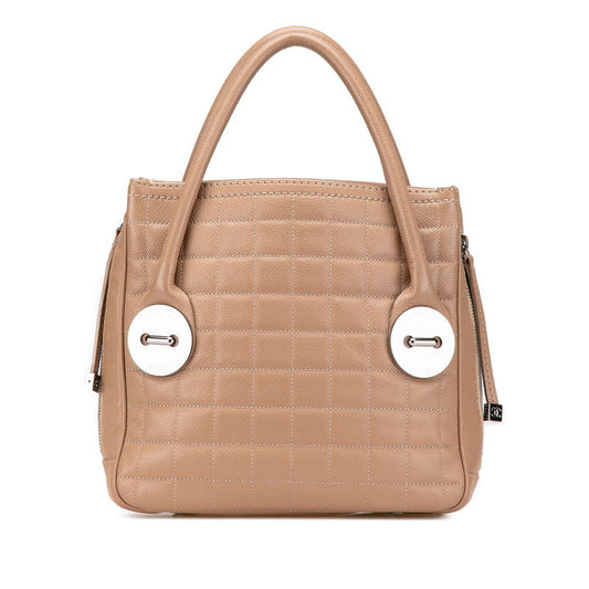 Chanel Choco Bar Caviar Skin Handbag