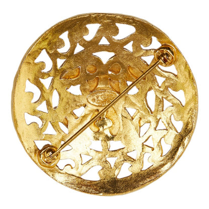 Chanel CC Medallion Brooch  Metal Brooch in Good condition