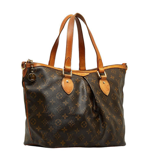 Louis Vuitton Monogram Palermo PM Handbag M40145 Brown