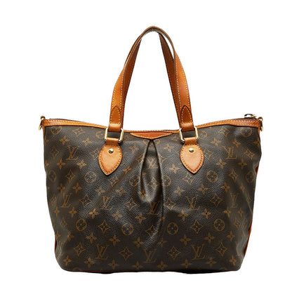 Louis Vuitton Monogram Palermo PM Handbag M40145 Brown
