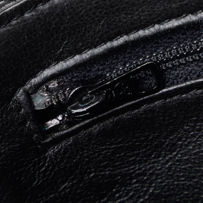 Chanel CC Tassel Quilted Leather Vanity Crossbody Bag Leather Crossbody Bag in Good condition
