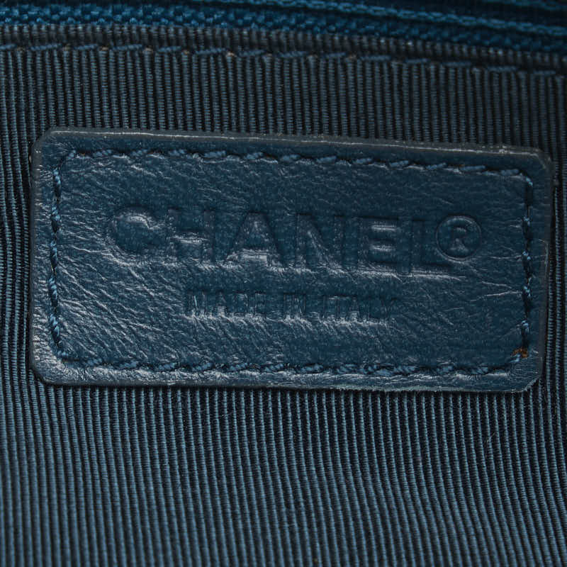 Chanel CC Fur Chain Shoulder Bag Leather Shoulder Bag in Good condition