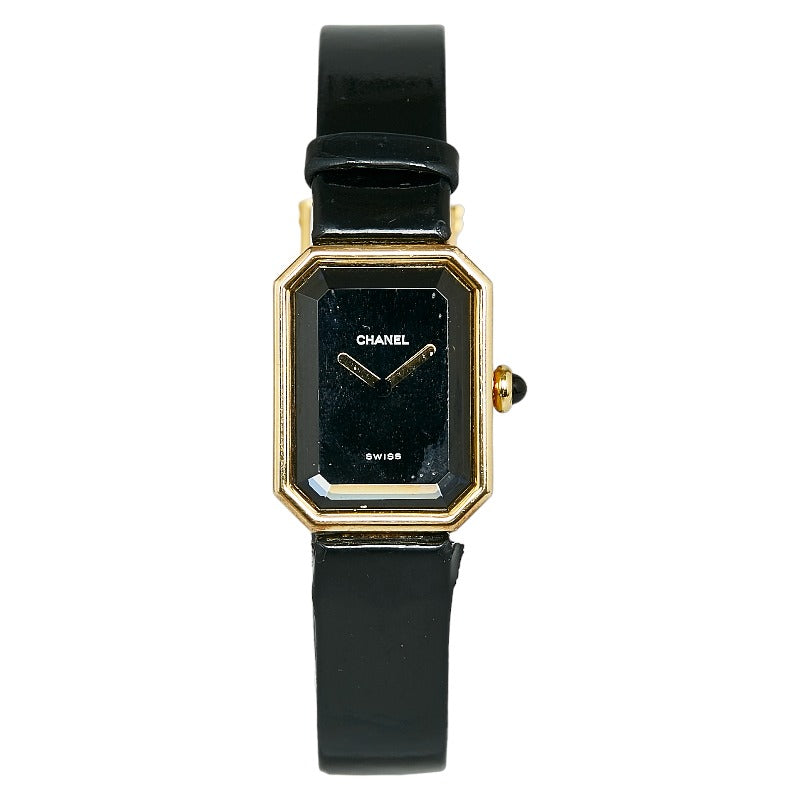 Chanel  Chanel Premiere M Ladies' Quartz Watch with Black Gold Stainless Steel Leather Band,  Metal Other in Good condition