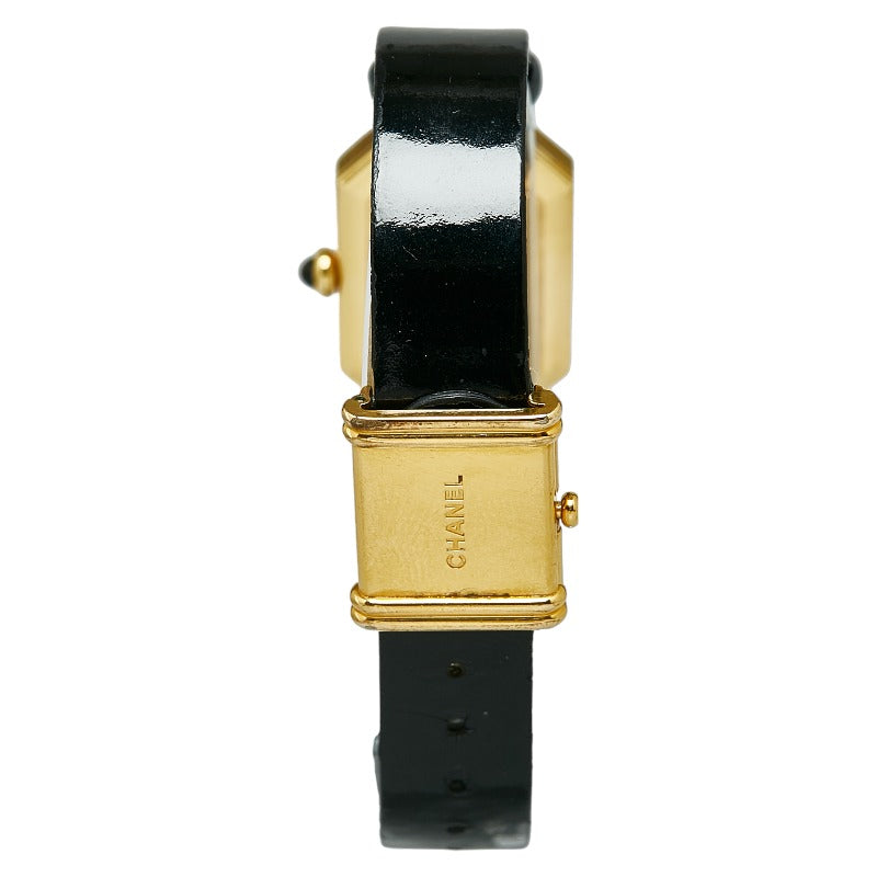 Chanel  Chanel Premiere M Ladies' Quartz Watch with Black Gold Stainless Steel Leather Band,  Metal Other in Good condition