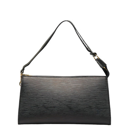 Louis Vuitton Epi Pochette Accessory Pouch Handbag M52942 Noir Black