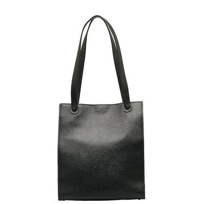 Chanel Logo Tote Bag  Leather Tote Bag in Good condition