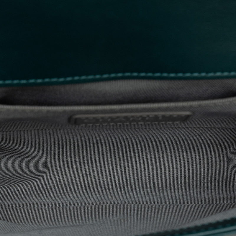 Chanel Small Suede Le Boy Flap Bag Suede Shoulder Bag in Good condition