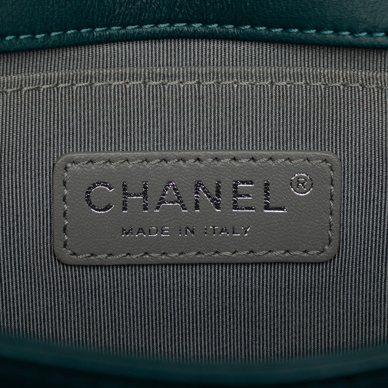 Chanel Small Suede Le Boy Flap Bag Suede Shoulder Bag in Good condition