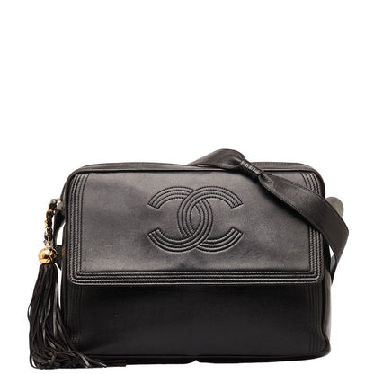 CC Leather Fringe Camera Bag - '10s