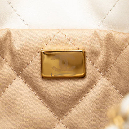 Chanel Chanel 22 Hobo Bag  Leather Shoulder Bag in Excellent condition