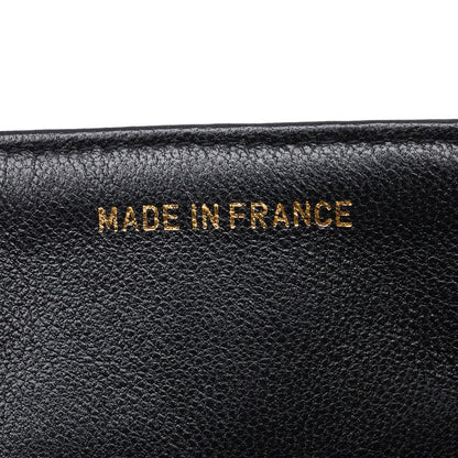 Jumbo Quilted Leather Single Flap Bag - '10s