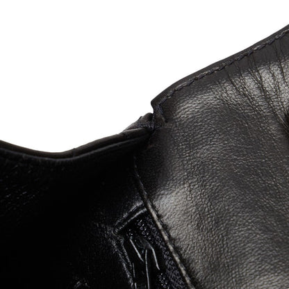 Jumbo Quilted Leather Single Flap Bag - '10s