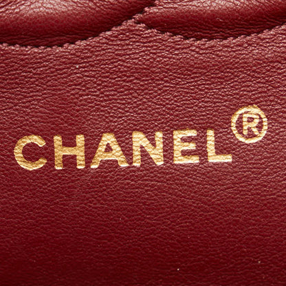 Chanel Medium Classic Double Flap Bag  Leather Shoulder Bag in Good condition