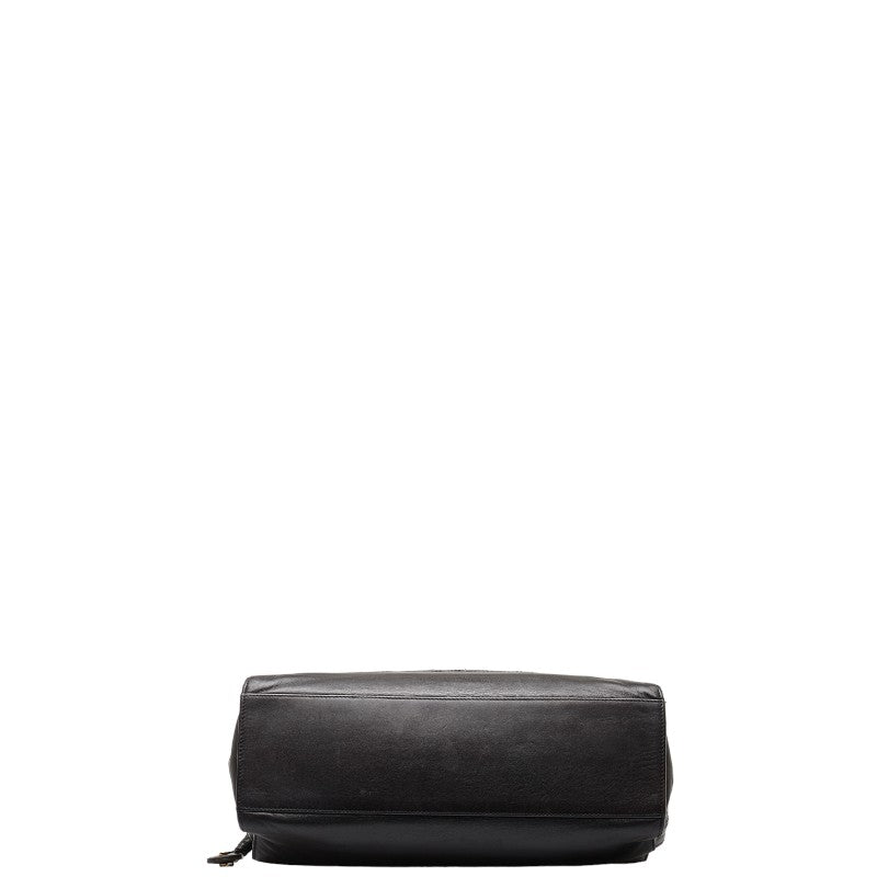 Chanel CC Leather Chain Tote Bag Leather Tote Bag in Good condition