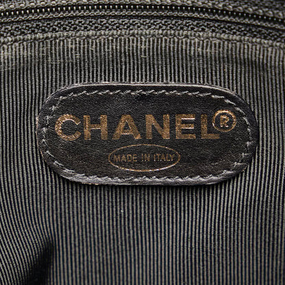 Chanel CC Leather Chain Tote Bag Leather Tote Bag in Good condition