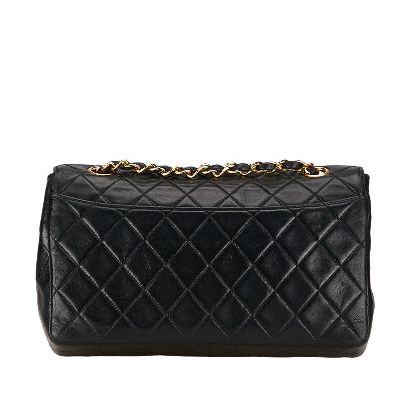 Chanel CC Timeless Flap Bag  Leather Shoulder Bag in Good condition