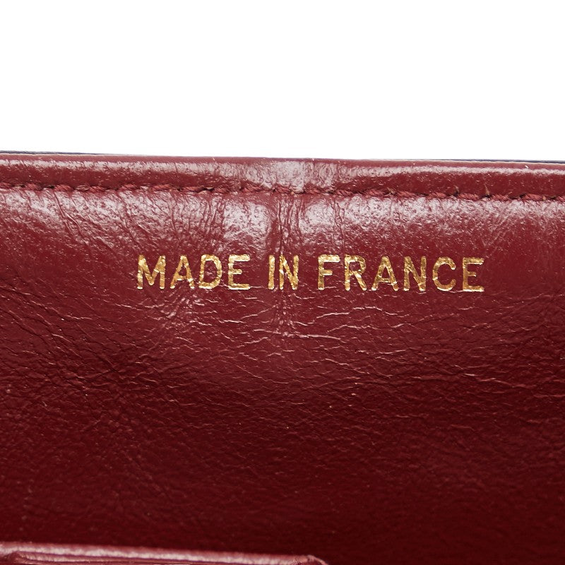 Chanel Small Classic Double Flap Bag Leather Shoulder Bag in Good condition