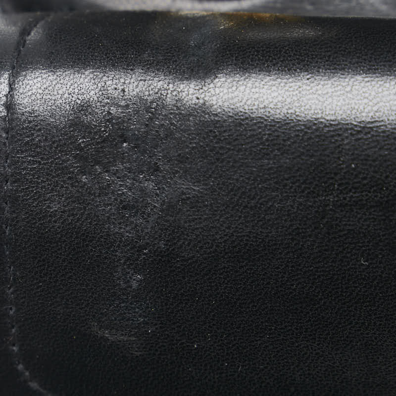 Chanel Small Classic Double Flap Bag Leather Shoulder Bag in Good condition