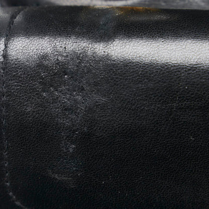 Chanel Small Classic Double Flap Bag Leather Shoulder Bag in Good condition