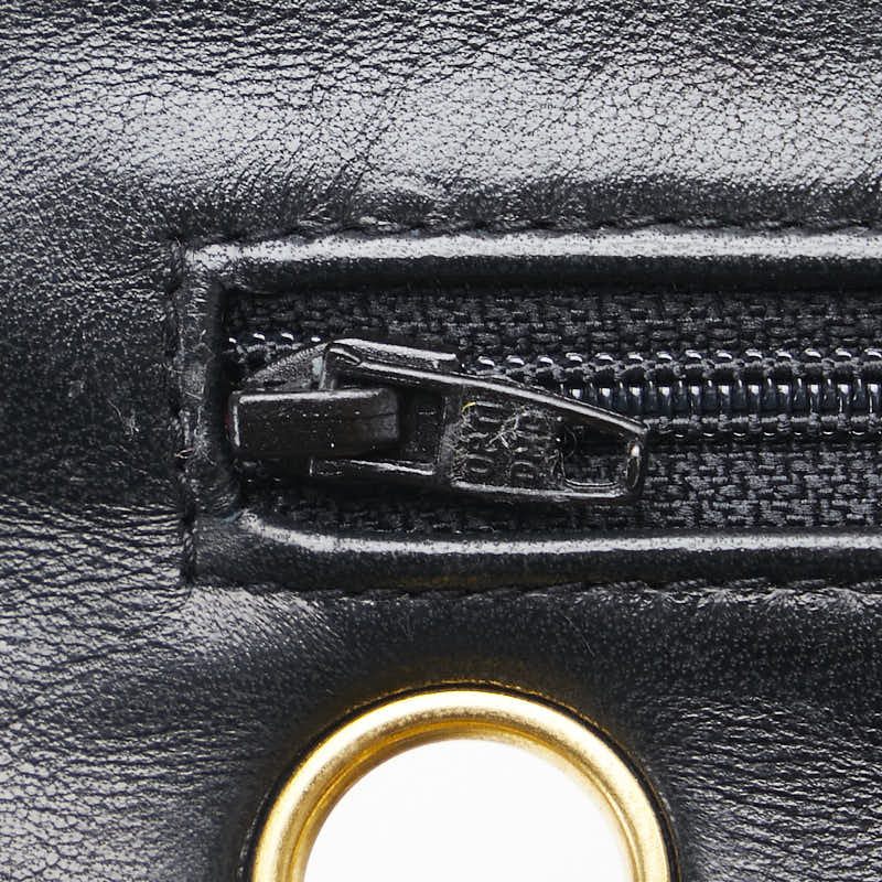 Chanel Small Classic Double Flap Bag Leather Shoulder Bag in Good condition