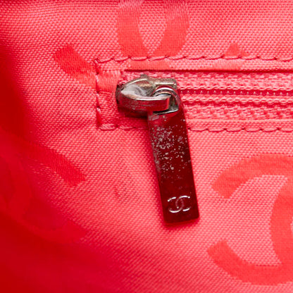 Chanel Cambon Quilted Leather Tote Bag Leather Tote Bag in Good condition